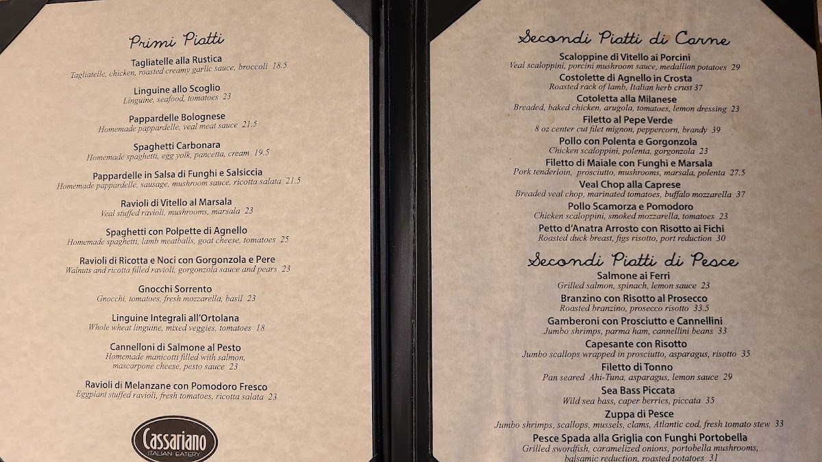 Menu Cassariano Italian Eatery-6